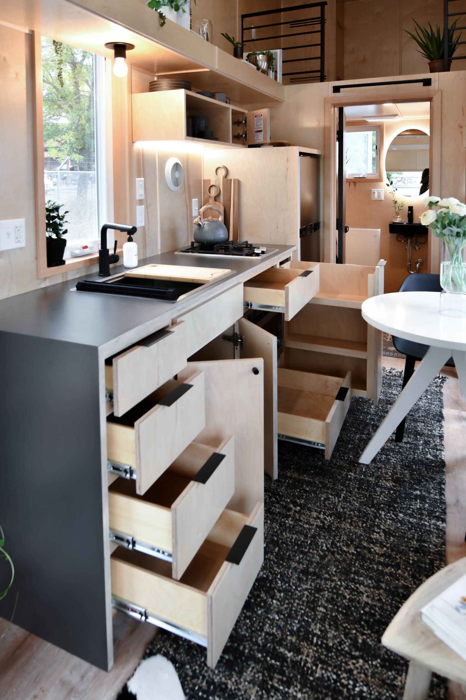 Explore TruForm Tiny’s Stylish Urban M2 Tiny Home on Wheels