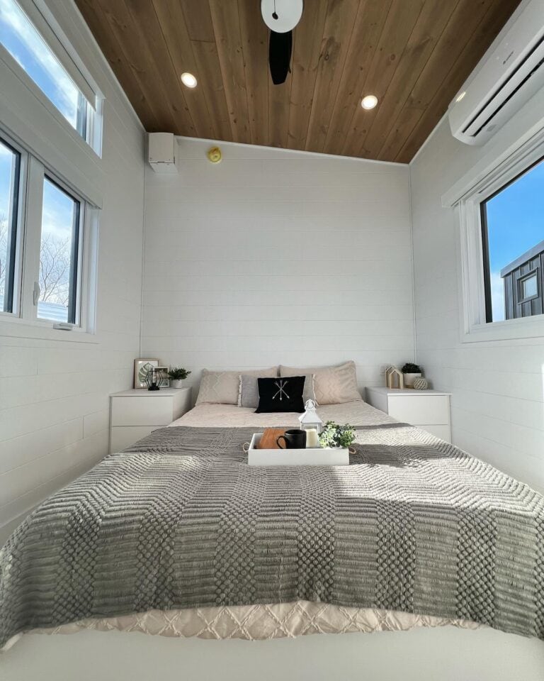 Magnolia: First Floor Bedroom Tiny House with a Loft