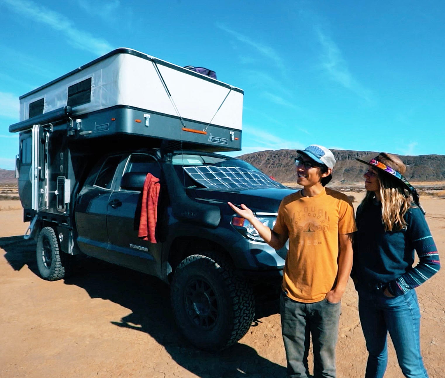 Mak and Owen 4×4 Truck Camper Tiny House Tour 001
