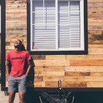 Man Building Cheap DIY 200 sq ft Tiny Home on Wheels 001