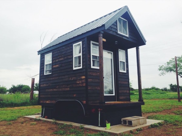 Man Legally Living in 84 Sq. Ft. Tiny Home in Spur Texas