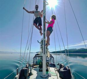 living on sailboat in alaska