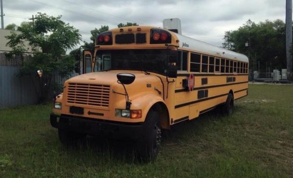 Man Buys School Bus and Turns it into Amazing Tiny Home