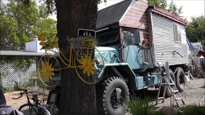 Military Cargo Truck Conversion to DIY Tiny Home 001