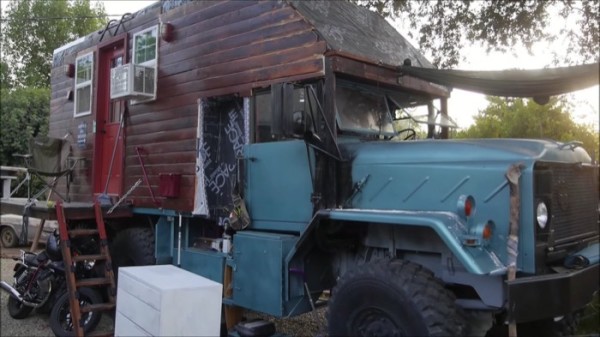Military Cargo Truck Conversion to DIY Tiny Home 002