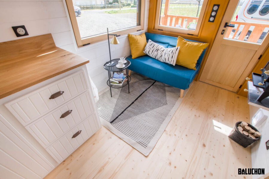 Miss Twain Tiny Home in Normandy 26