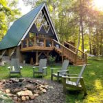 Modern A-Frame Cottage in Ontario 3