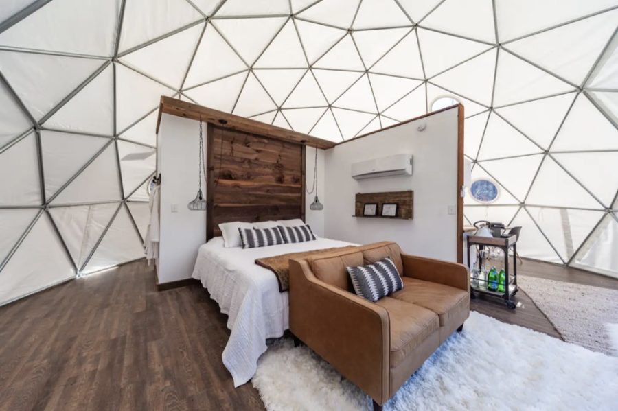 Modern Geo Dome Cabin in Hendersonville 003