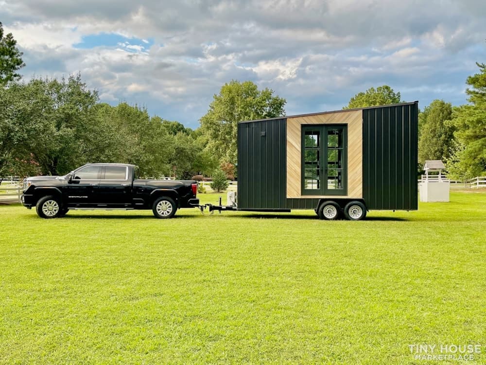 Modern Tiny House on Trailer by Live Tiny NC