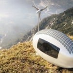 Modern Off Grid Tiny House Powered by Solar and Wind Ecocapsule by Nice Architects