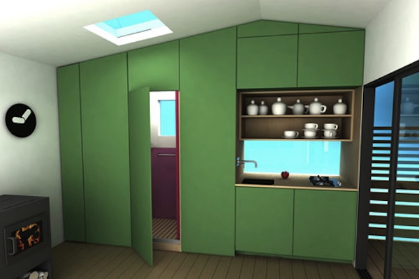 Modern Prefab Micro Housing Concept- Mini House-03