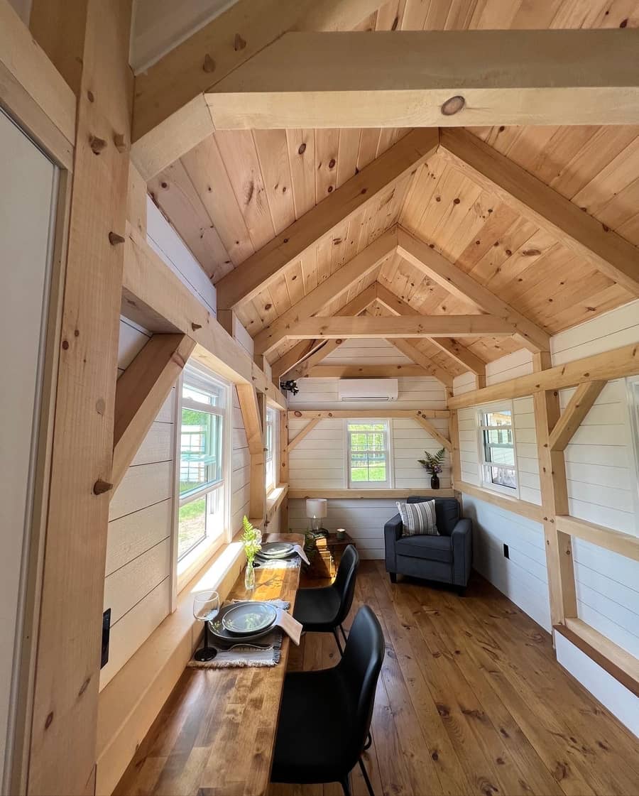 Mortise and Tenon-Built Tiny Home on Wheels 2