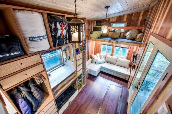 Mountaineer Tiny Home with Rooftop Deck 008