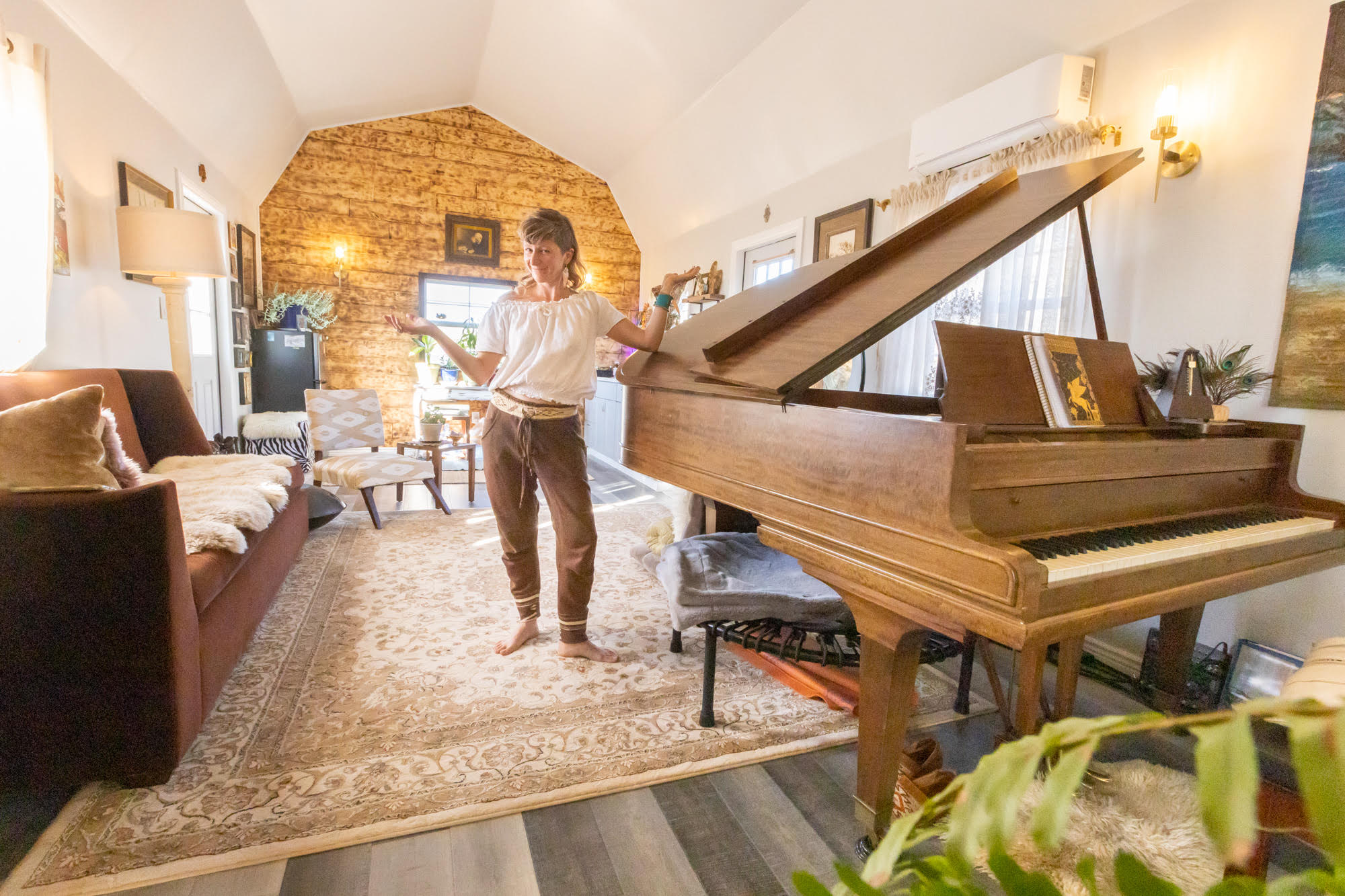 Musician’s 500 sq. ft. Bungalow in Arizona Tiny House Community 2