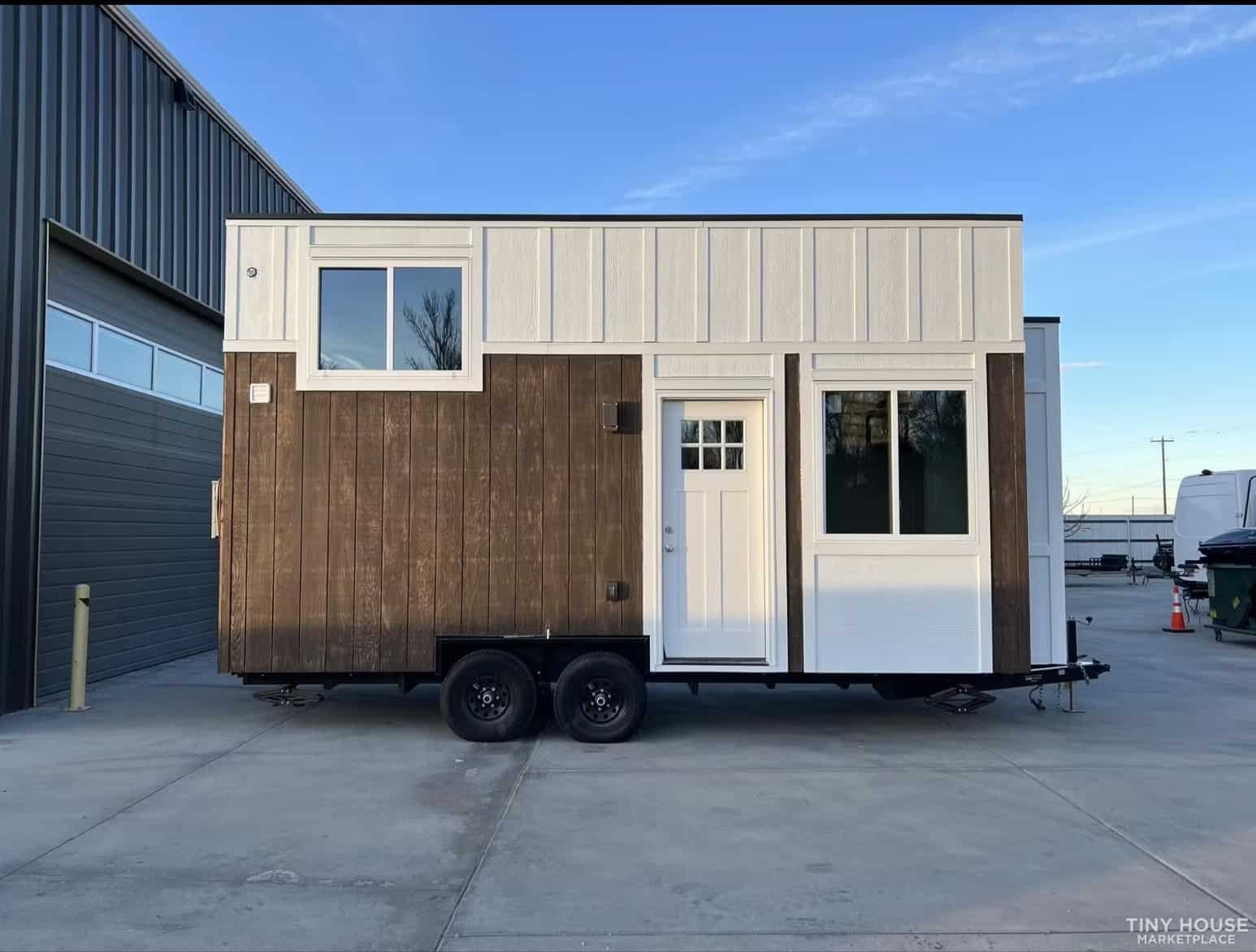 Charming Modern Farmhouse Tiny Home with Reading Nook