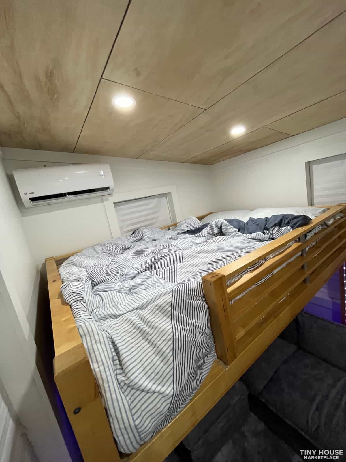 Final detail view of the tiny house on wheels