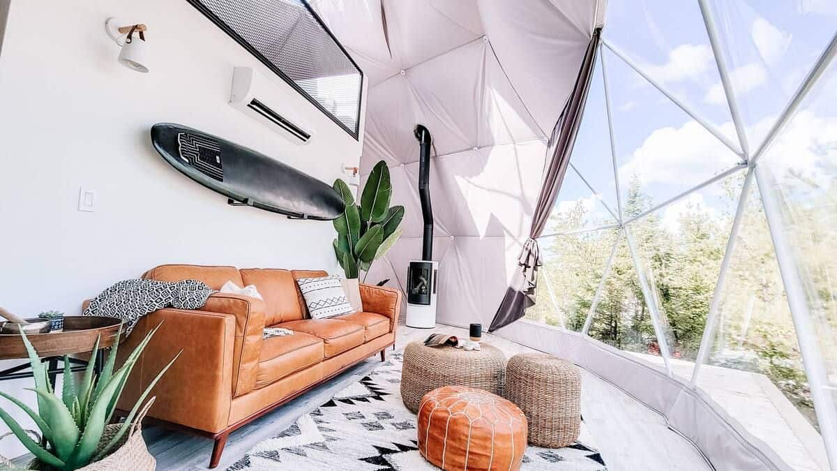Nalu Nordic Dome Interior