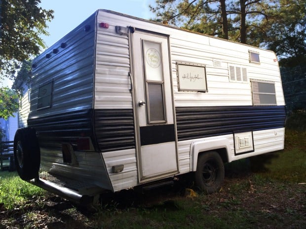 Natalie’s Tiny Studio in a Camper Trailer