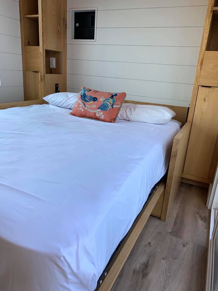 Contemporary Tiny House with Queen Murphy Bed by Native Design Build