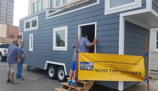 Ness City High School Tiny House