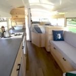Newlyweds Build Skoolie For Less Than 10k via Tiny Home Tours YouTube 001
