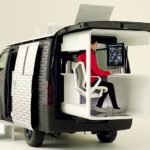 Nissan Office Pod Van Concept Vehicle 001