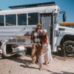 Nomads Get Married & Live in a Bus with Child 4