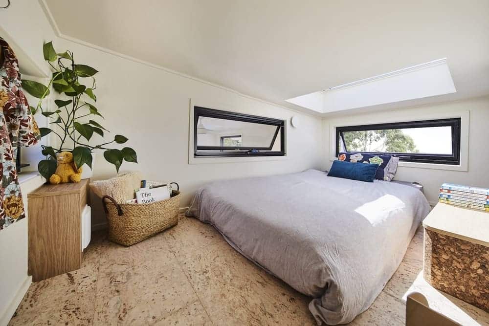 Loft space in the NOOSA tiny house