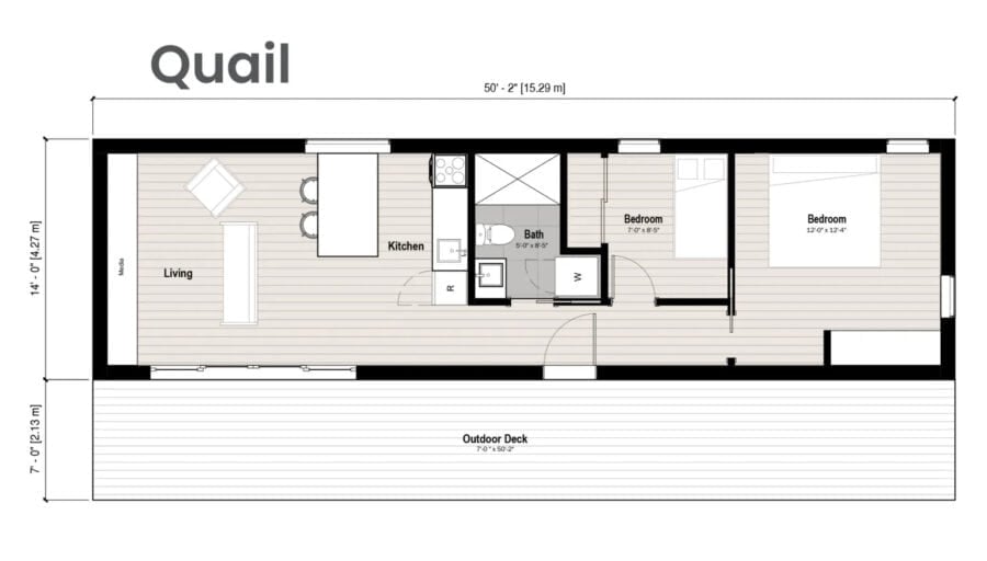 Prefab Pod Homes by ORCA for compact living solutions.