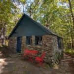 Off Grid One Room Stone Cottage in Vermont. 4