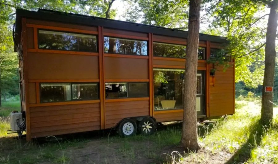 Off-Grid-Ready Escape Traveler XL Tiny House On Wheels For Sale 001