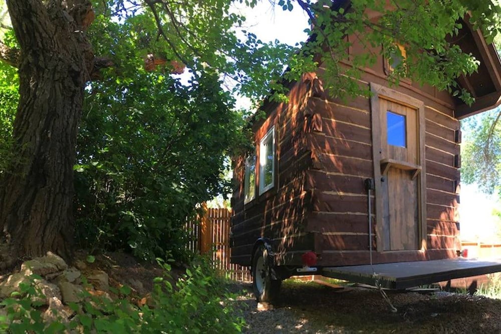 Off-Grid Tiny House with Dutch Doors for 25k