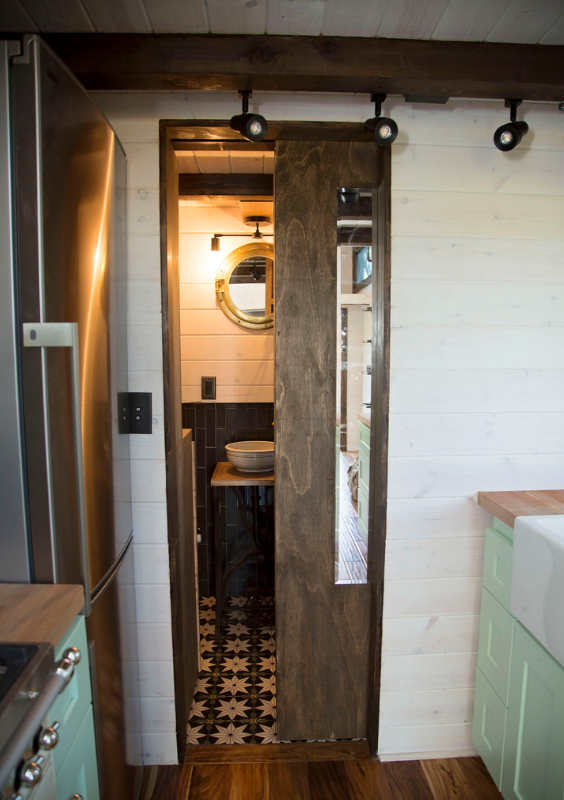 The Old World Vermont Tiny House on Wheels by Perch & Nest
