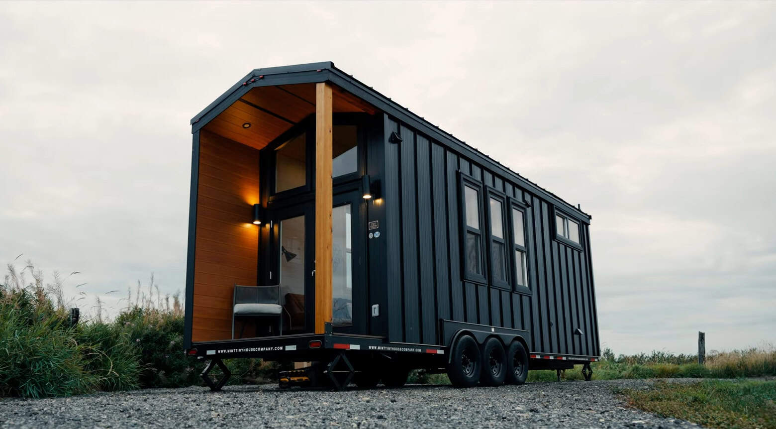 Tiny House on Wheels with Modern Design