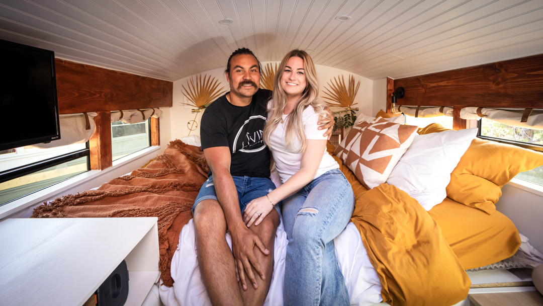 Outback Skoolie with a LUXURY Bathroom 2