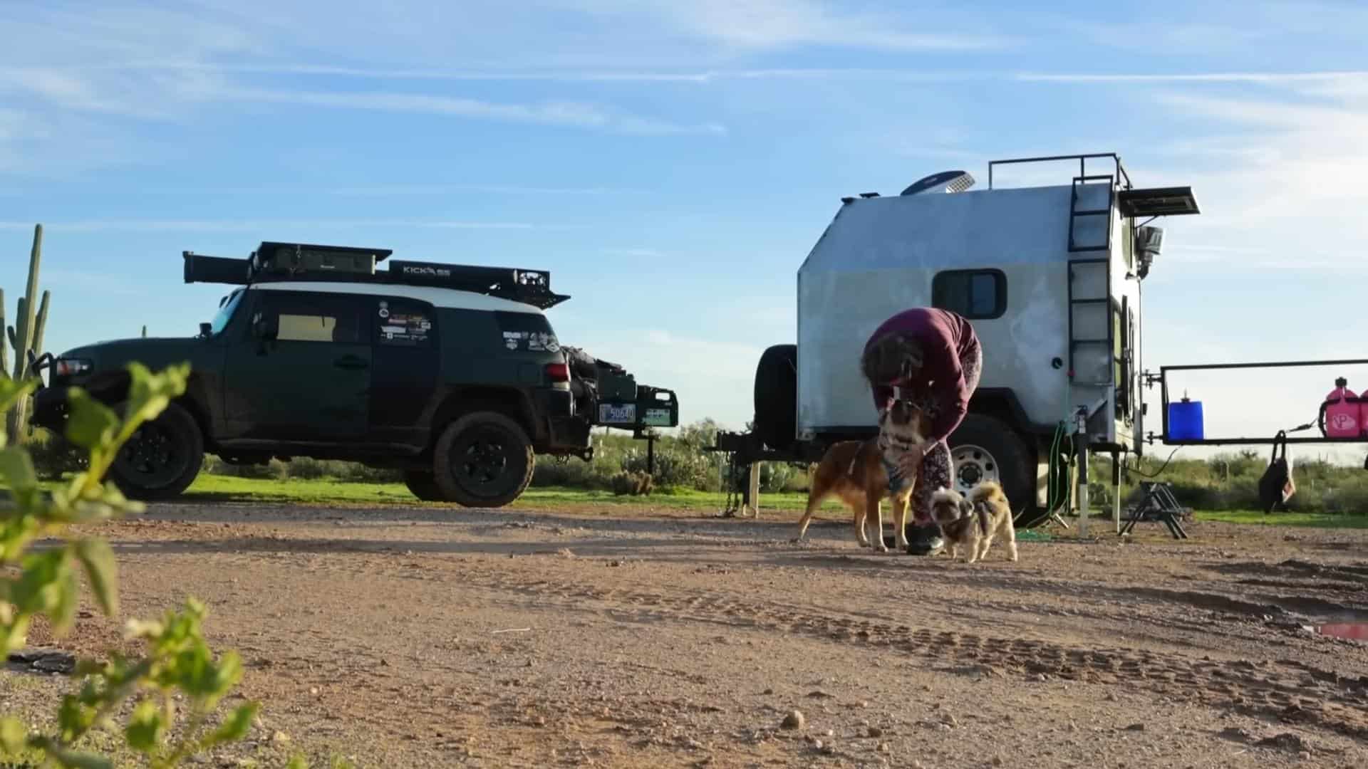 Tiny Overlanding Micro Military Camper