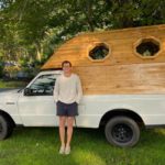 Painter Builds Truck Bed Beehive Mobile Studio & Home 23