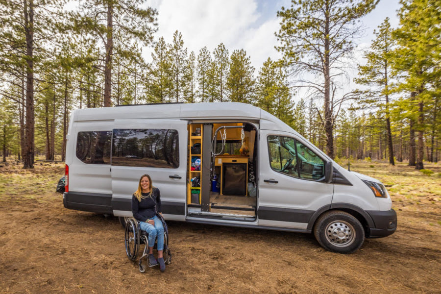Paraolympian’s Ultra-Accessible Ford Transit Van Life 3