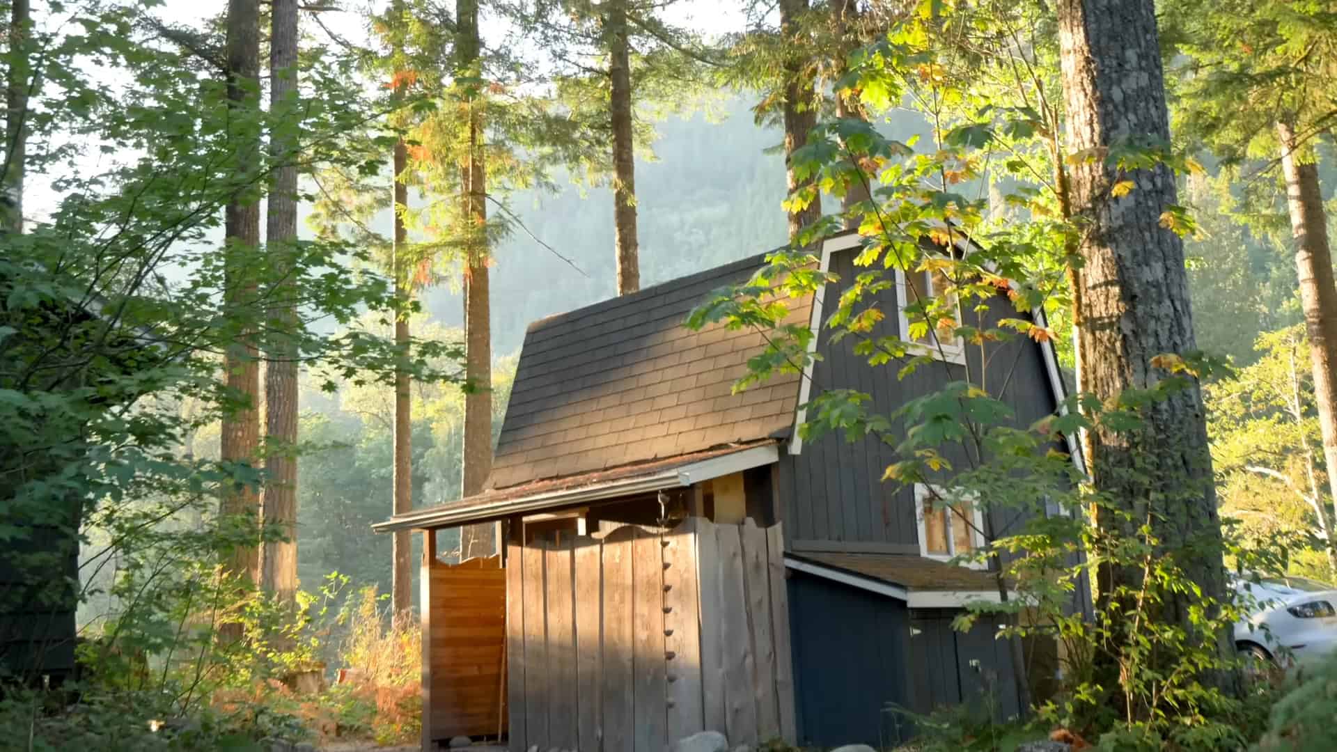 Tiny Shed Converted to Vacation Home