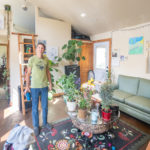 Plants and Paintings in His 3 Bedroom Tiny Home