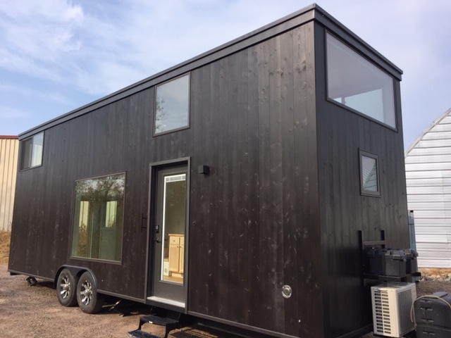 Pre-Owned Black Escape ONE XL Tiny House by ESCAPE Save 14k From New FOR SALE 003