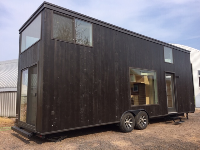 Pre-Owned Black Escape ONE XL Tiny House by ESCAPE Save 14k From New FOR SALE 004