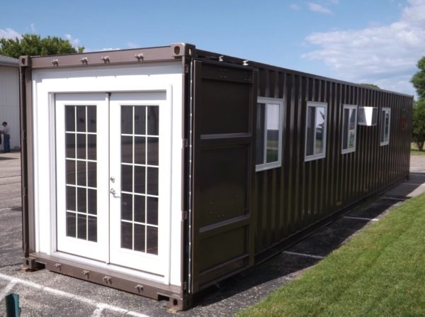 Prefab Shipping Container Tiny Home on Amazon!
