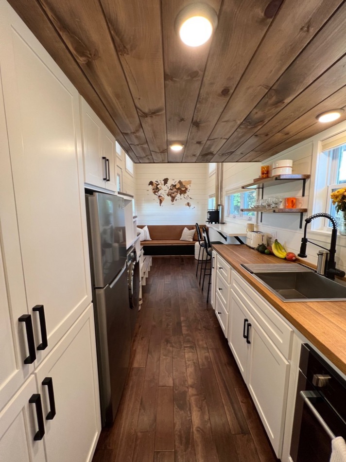 Preowned 24ft Moseying Around Together Tiny House For Sale by Wind River Tiny Homes 0025