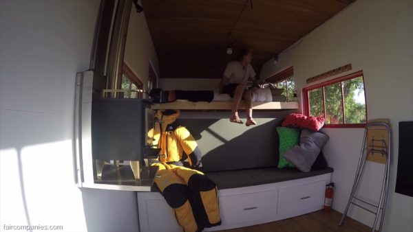 Pro Snowboarder Turns An Old GMC Fire Truck That His Brother Got On Ebay Into his Awesome Tiny Rolling Home 001A