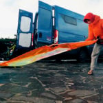 Professional Windsurfers Van Tiny Home On Wheels via Tiny Home Tours YouTube 004
