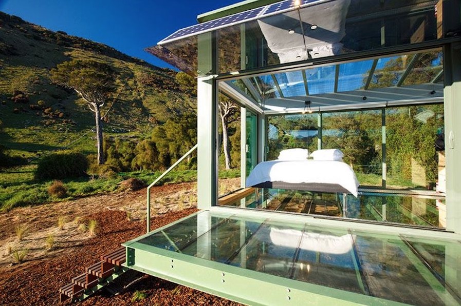 PurePods Tiny Glass House in New Zealand 002