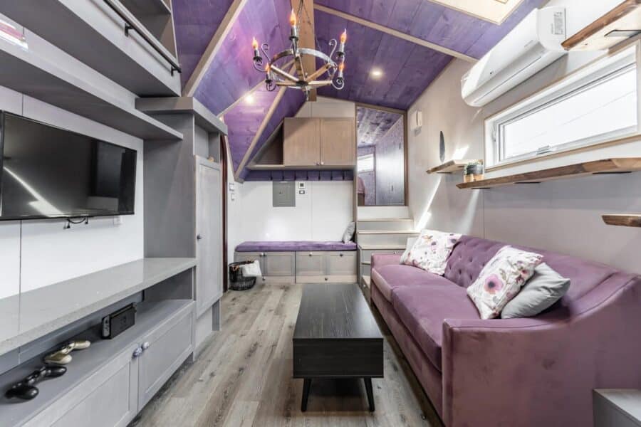 Purple Heart Manor by Acorn Tiny Homes 9