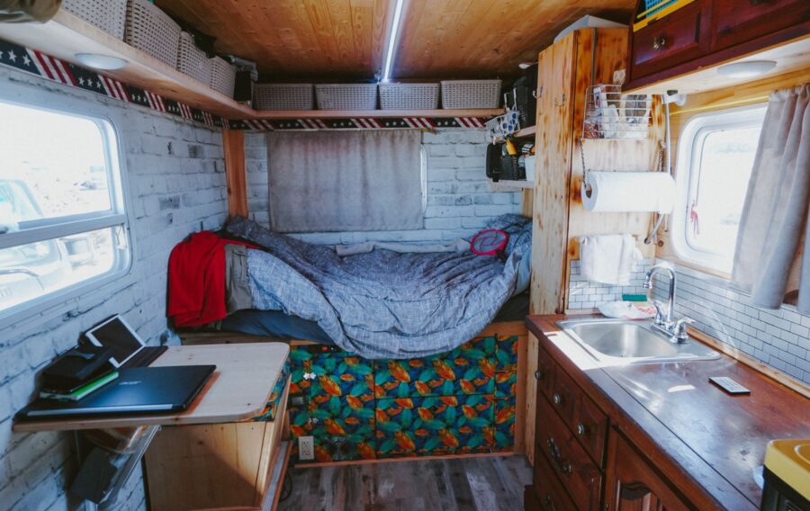 Quebec Man Retires in His Self-Built Campervan 3
