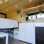 Rachel’s Promaster with a Pop Up Indoor Shower 1 3′